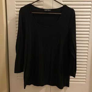Business casual black top